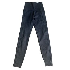 Offline By Aerie The Hugger Hi-Rise Leggings XS Short Grey Pockets NWT